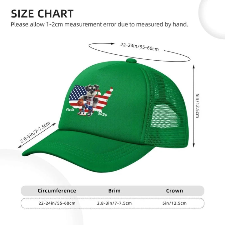 Baseball Cap Sizes Chart