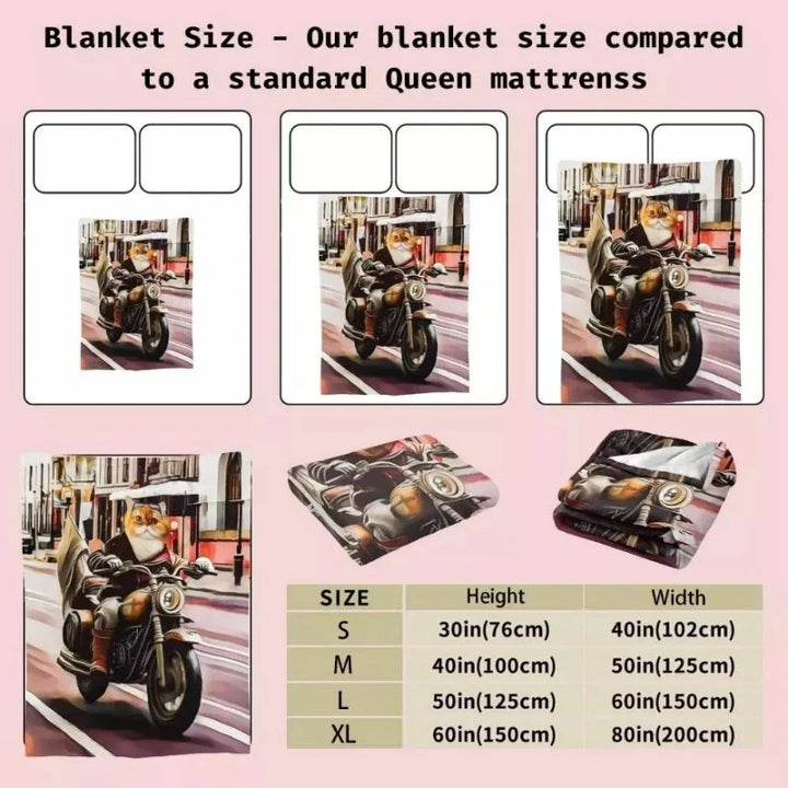 Blankets sizes chart