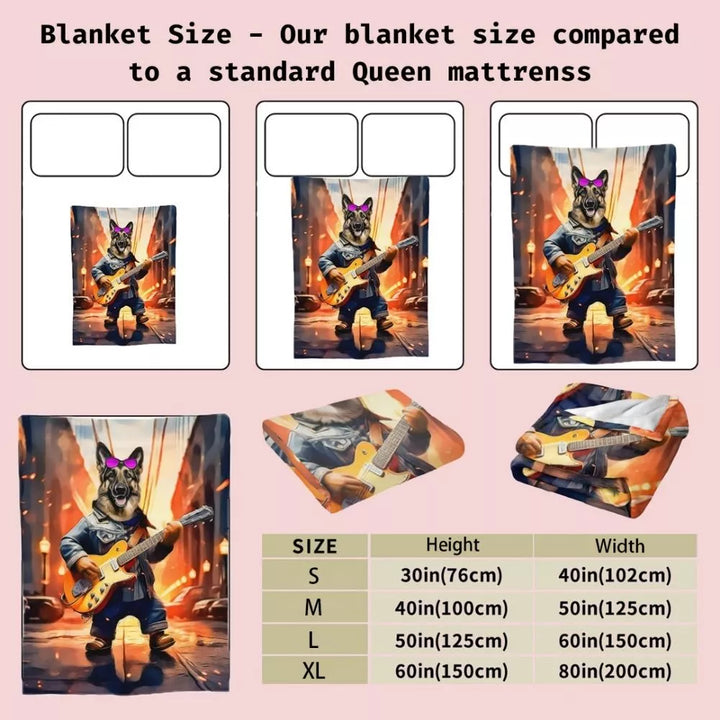 Blankets sizes chart