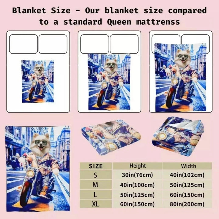 Blankets sizes chart