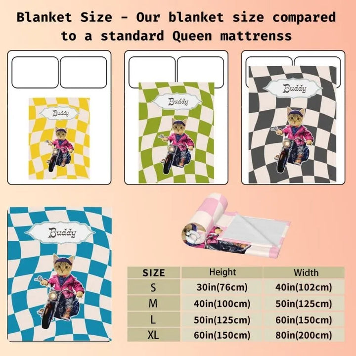 Blankets sizes chart