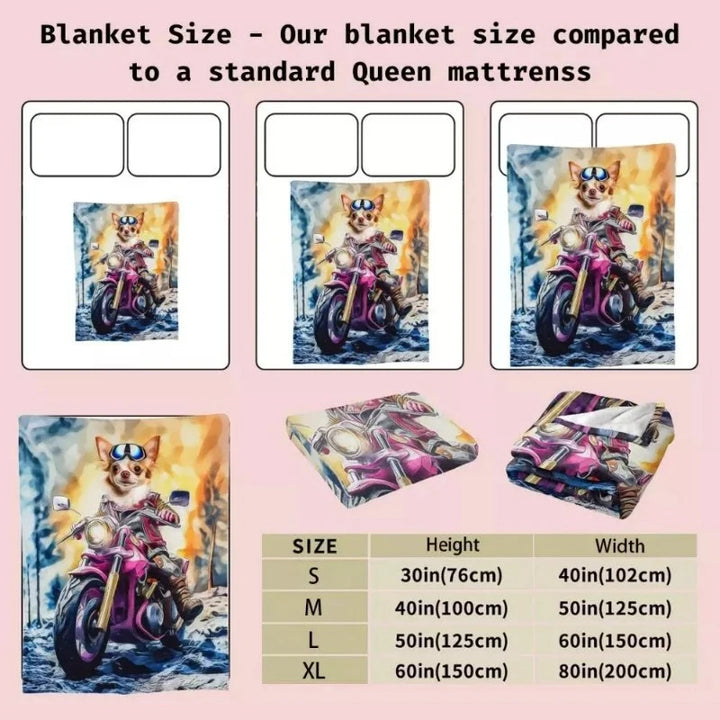 Blankets sizes chart