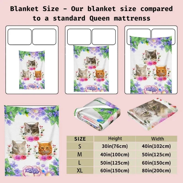 Blankets sizes chart