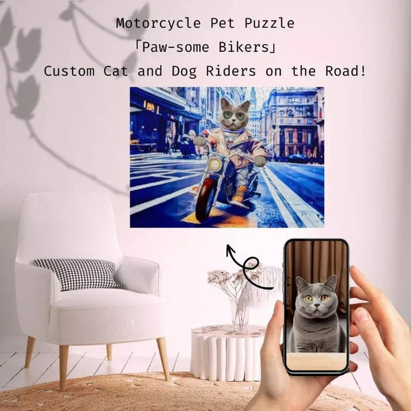 Custom Pet Portrait Puzzle