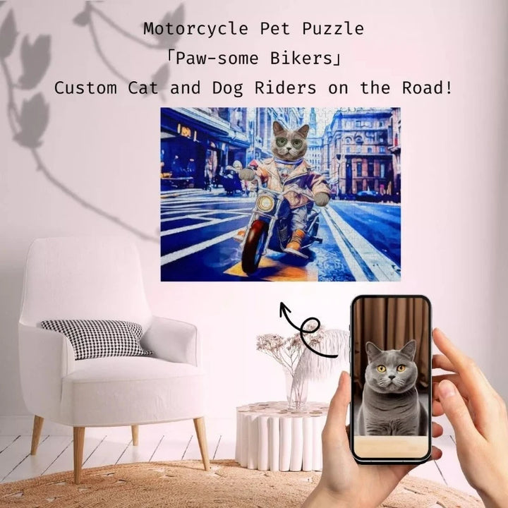 Custom Pet Portrait Puzzle