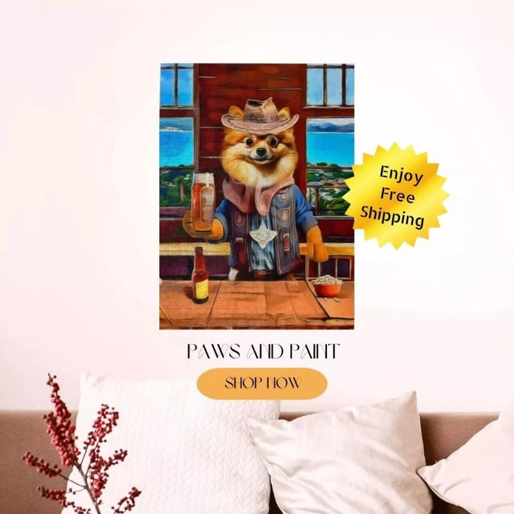 Personalized Pet Portrait Puzzle