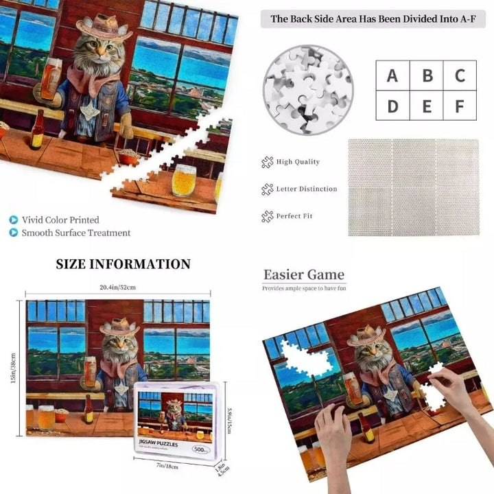 Personalized Pet Portrait Puzzle