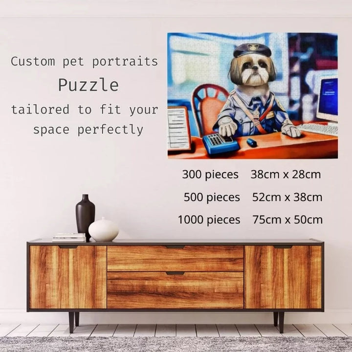 Police Pet Jigsaw Puzzle