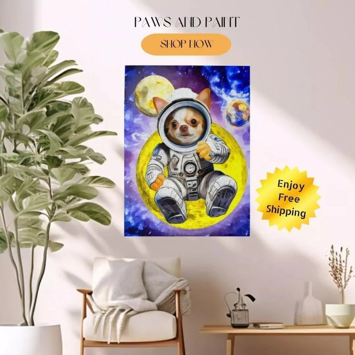 Space Pet Jigsaw Puzzle