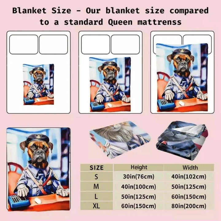 Blankets sizes chart